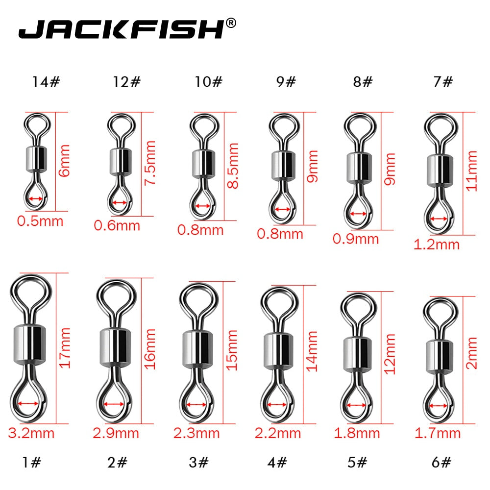 JACKFISH Stainless Steel Fishing Connector