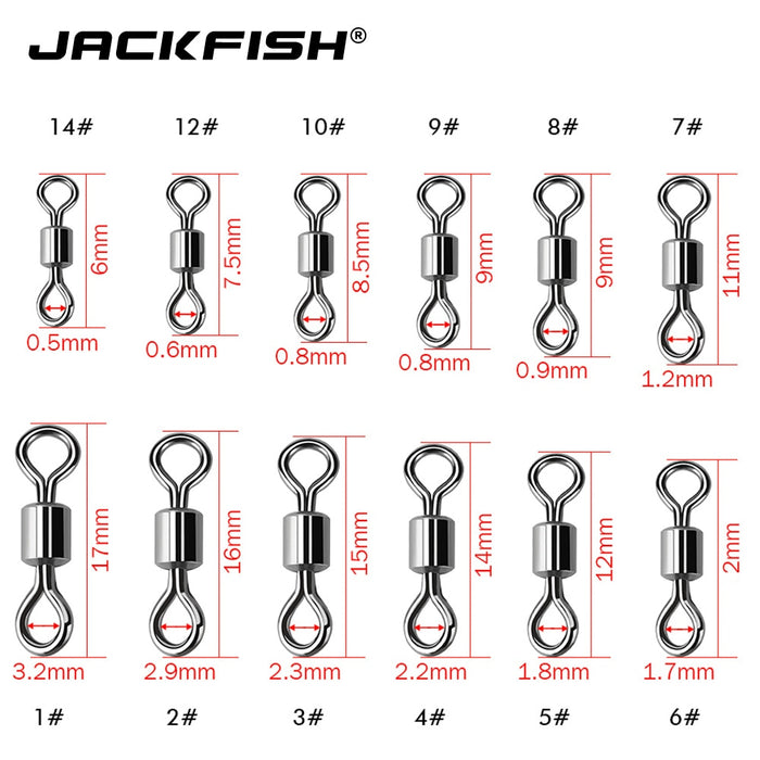 JACKFISH Stainless Steel Fishing Connector