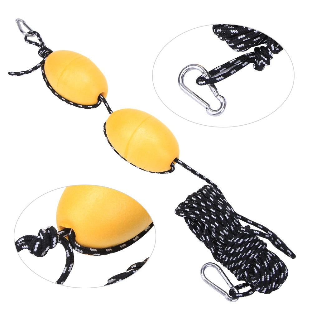 Boat Leash Rope With Buoy Floating Ball Stainless