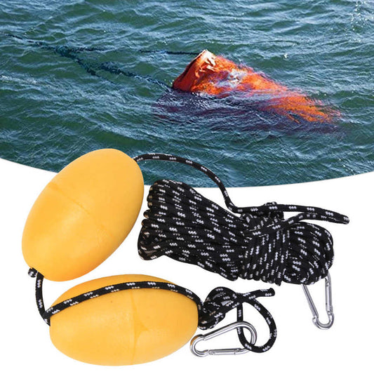 Boat Leash Rope With Buoy Floating Ball Stainless