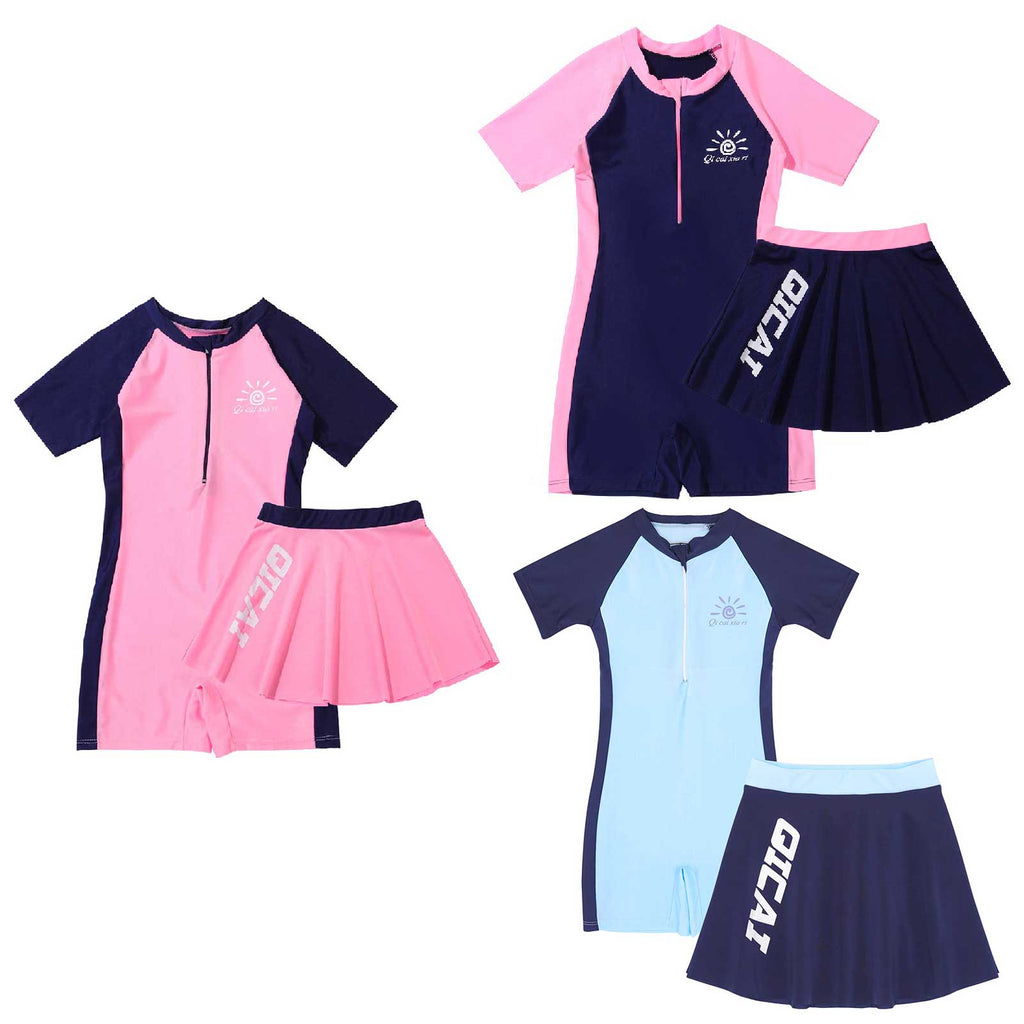 Kids Girls Swimsuits Sets Beachwear