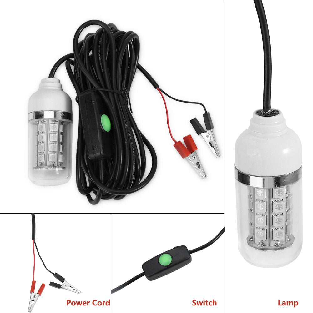 LED Night Fishing Light Underwater Lamp