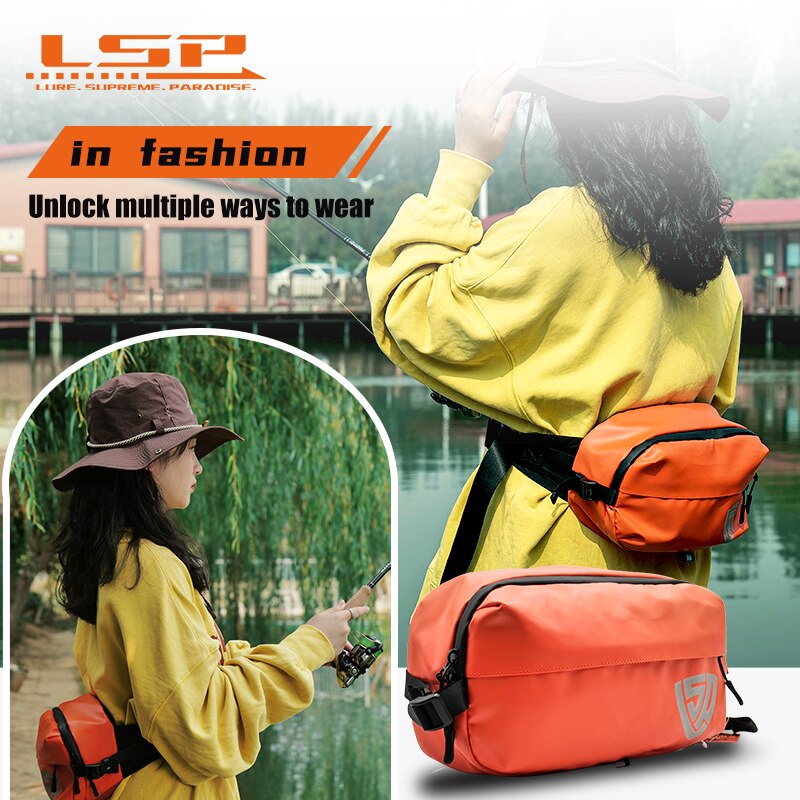 LSP Fishing Waist Bag Outdoor Sports Lure Bag