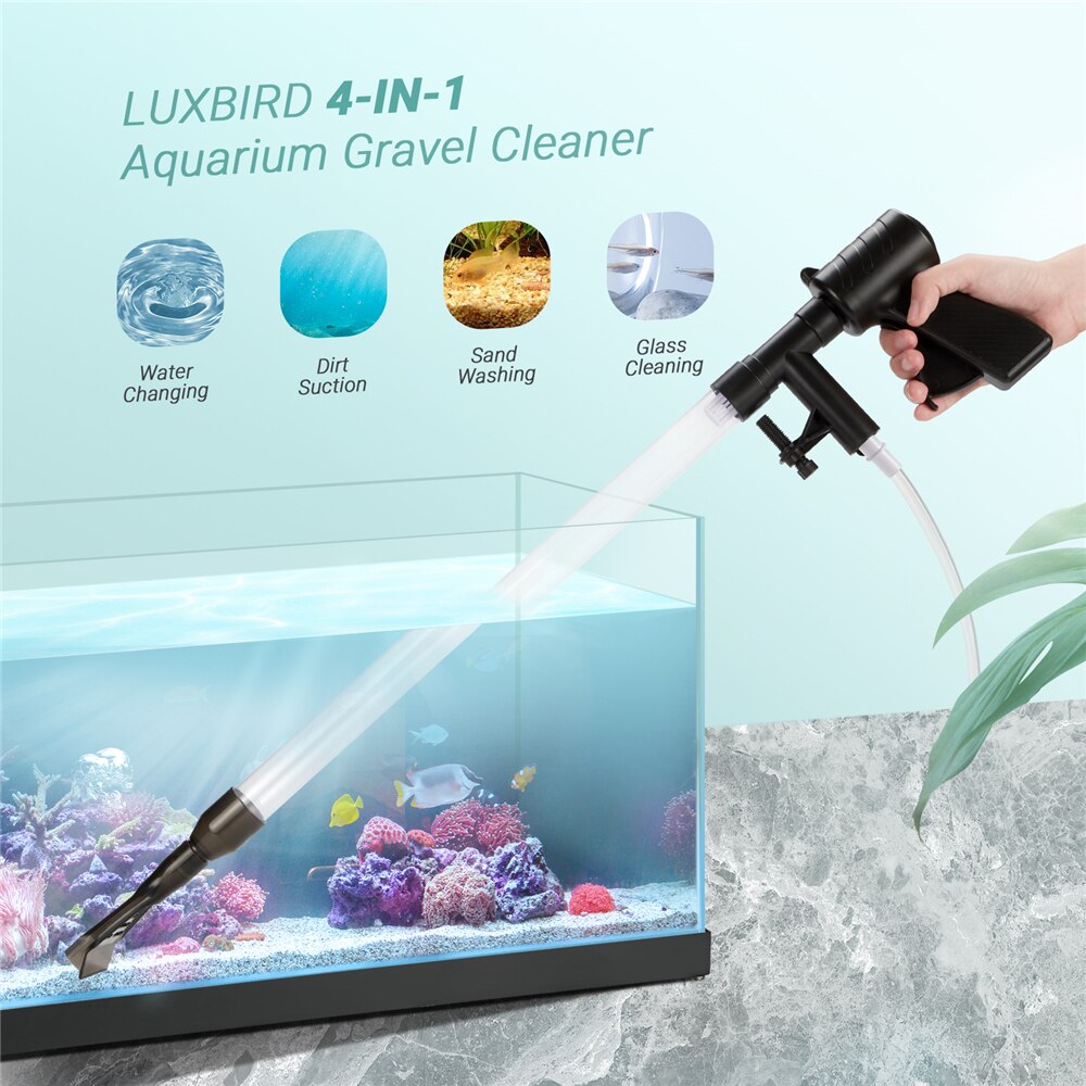 Luxbird Aquarium Siphon Fish Tank