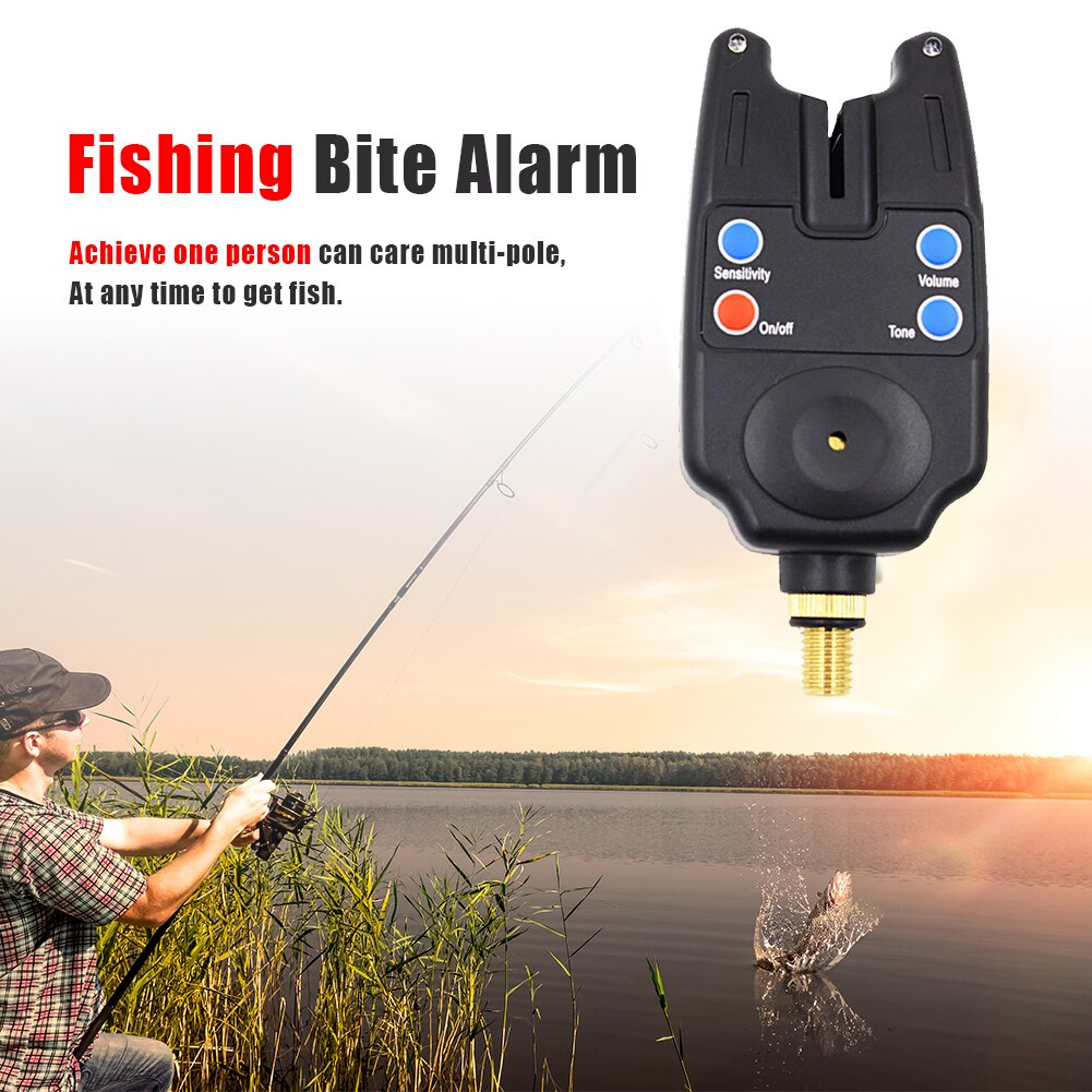 Night Fishing Alarm Portable Waterproof Led