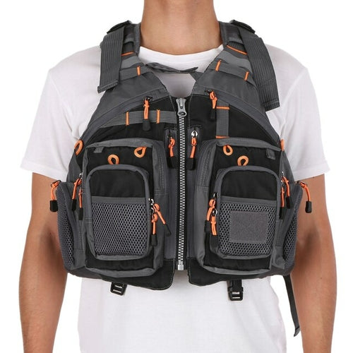 Lixada Fishing Vest Men fly fishing jacket