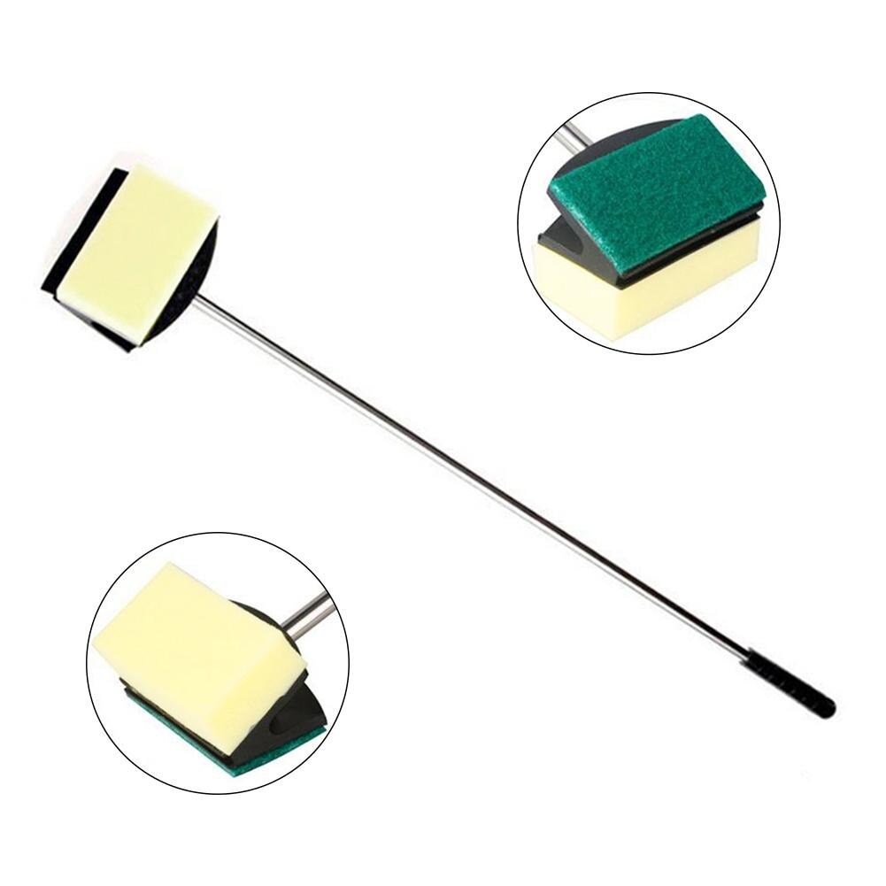 Long handled Tank  Brush Fish Tank Aquarium Cleaning Tool Double sided