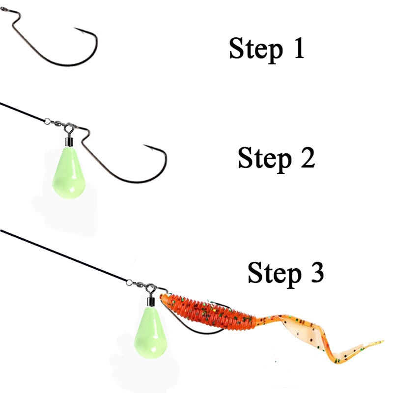 Luminous Fishing Weights Sinkers