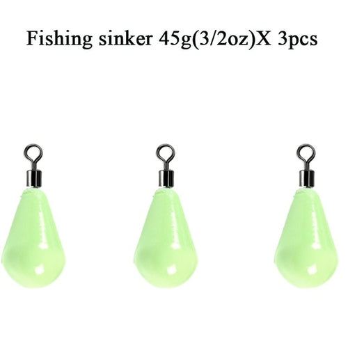 Luminous Fishing Weights Sinkers