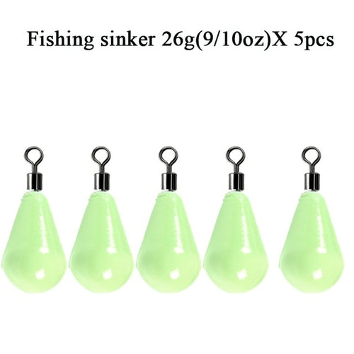 Luminous Fishing Weights Sinkers