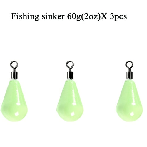 Luminous Fishing Weights Sinkers