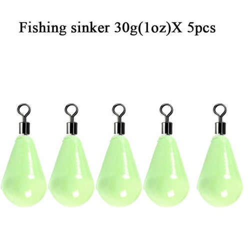 Luminous Fishing Weights Sinkers