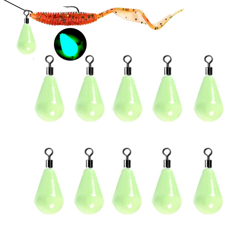 Luminous Fishing Weights Sinkers