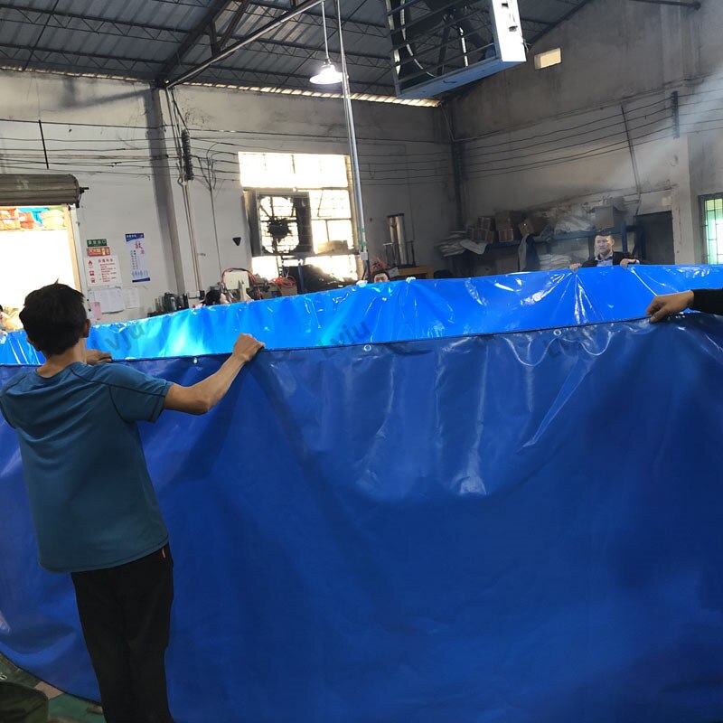 Lvju Biofloc Tarpaulin Fish Tank Custom Size