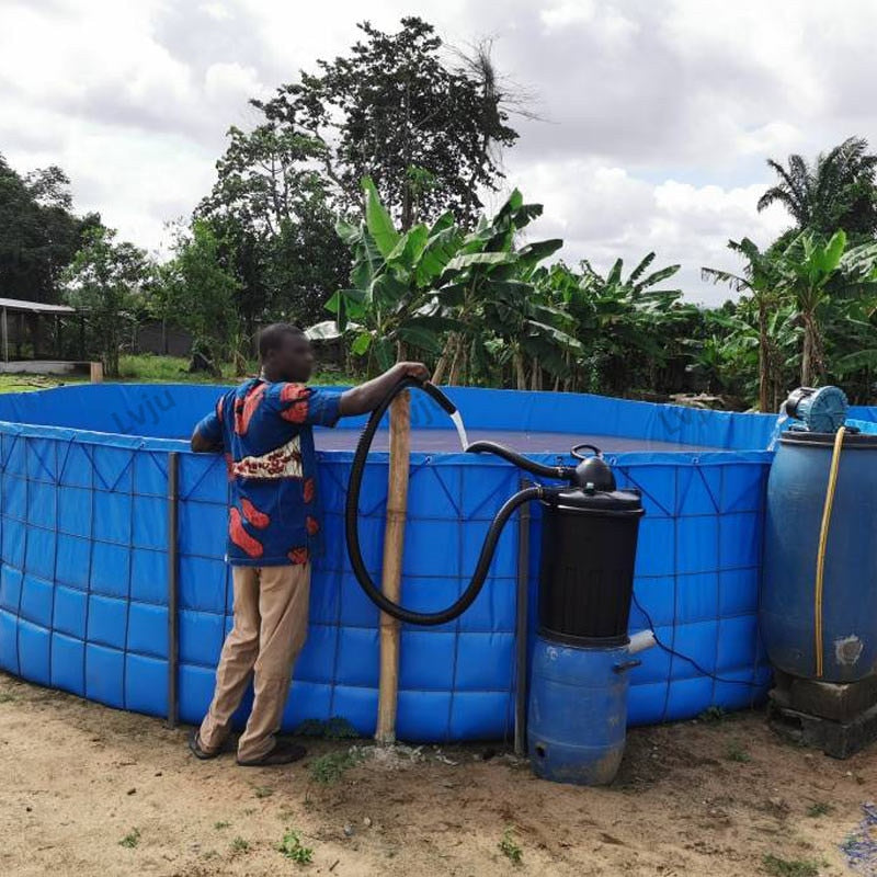 Lvju Biofloc Tarpaulin Fish Tank Custom Size