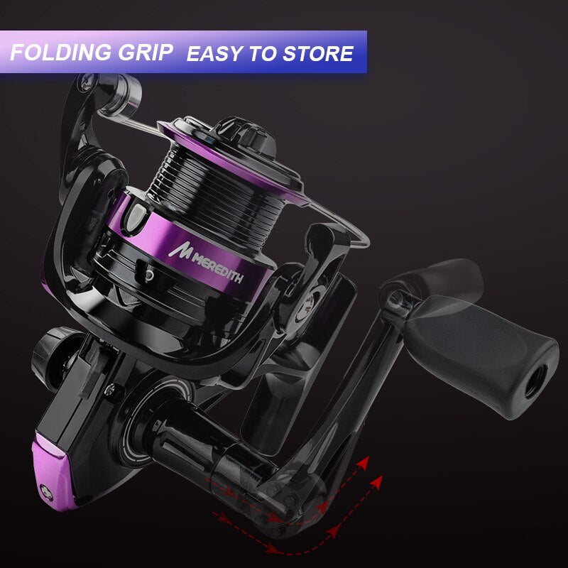 MEREDITH NEW Spinning Fishing Reel