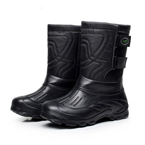 Men Winter Boots Warm Waterproof Sneakers for Fishing