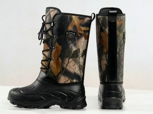 Men Winter Boots Warm Waterproof Sneakers for Fishing
