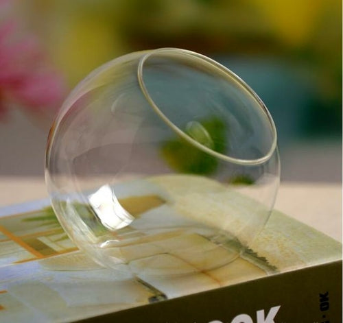 Mini Round Fish Tank Vase