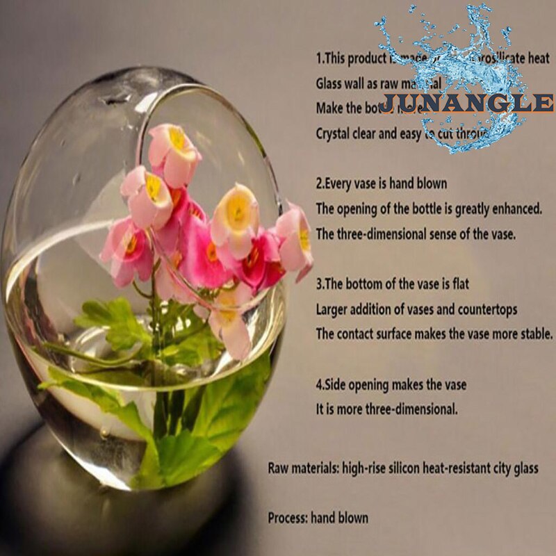 Mini Round Fish Tank Vase