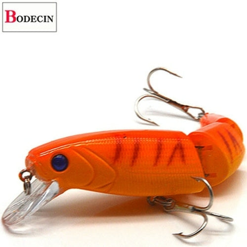 Multi Section Sea Bass Hard Fishing Lure 3D Fish Eyes 1PCS Crankbaits