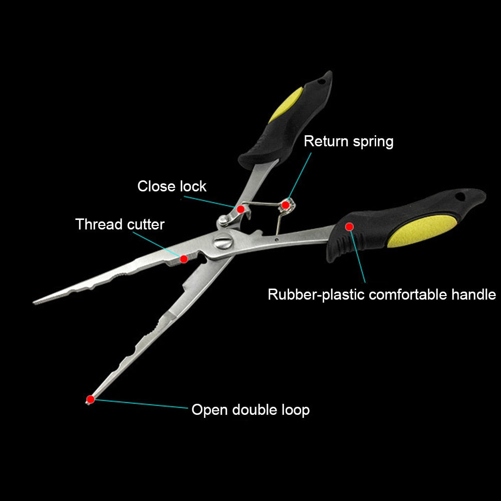 Multi-functional Luya Pliers Stainless Steel