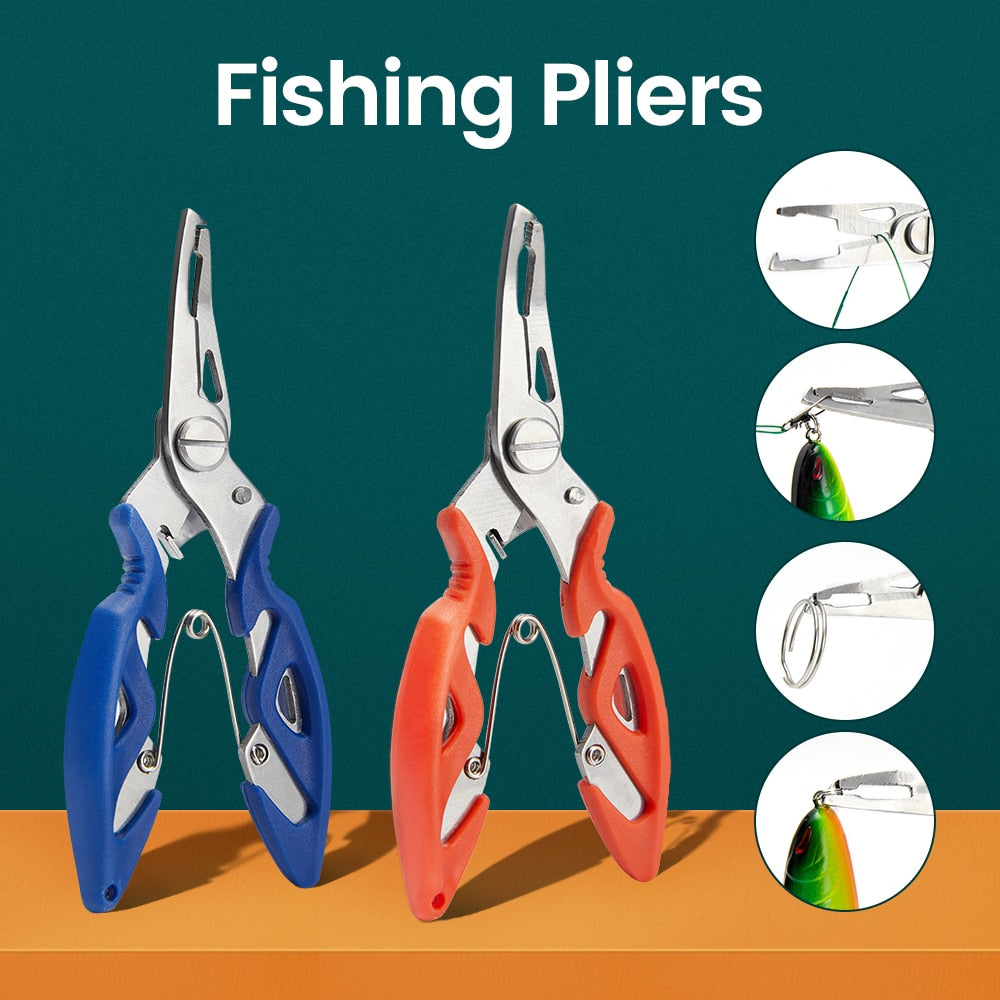 Fishing Plier Scissor Braid Line Lure