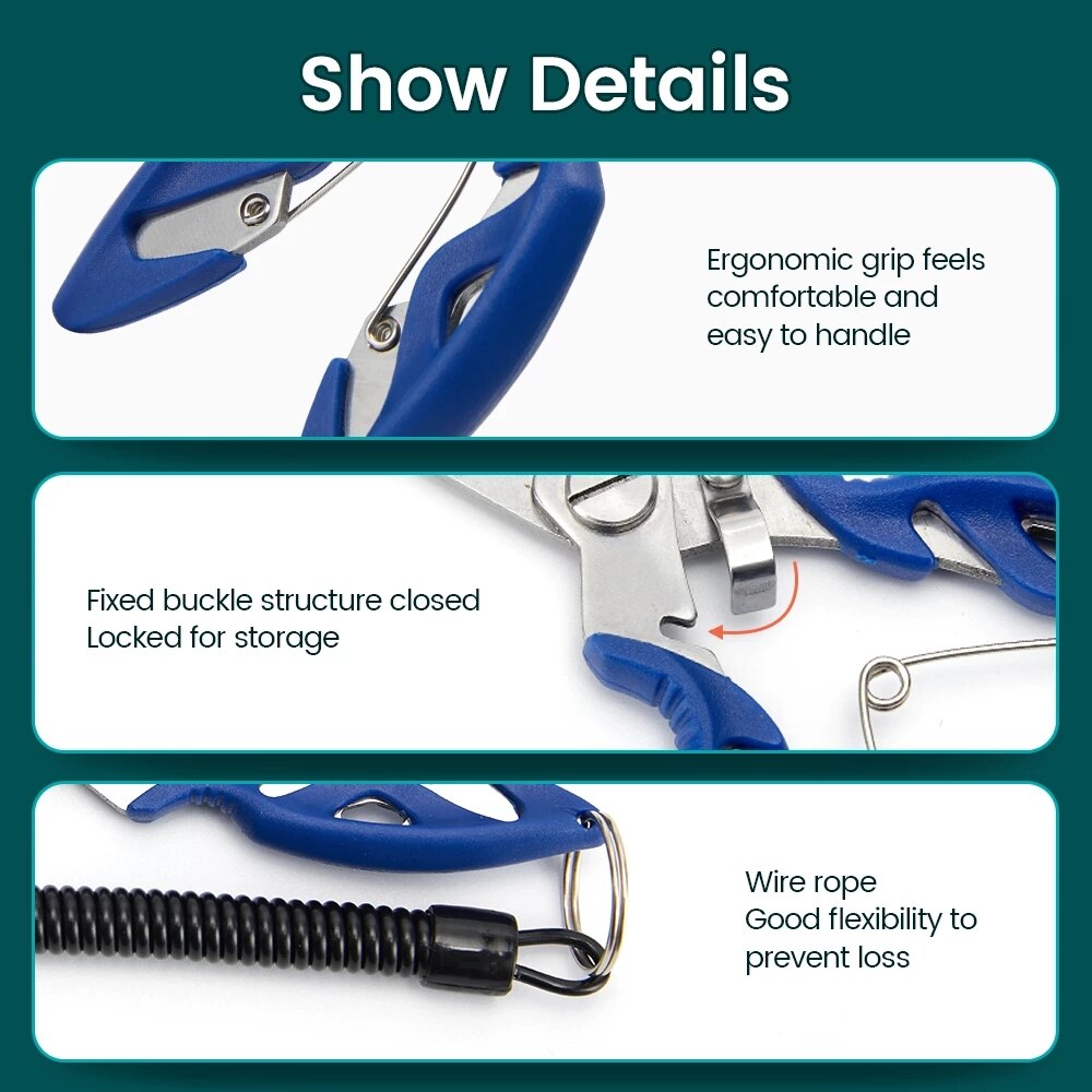 Multifunction Scissor Fishing Pliers