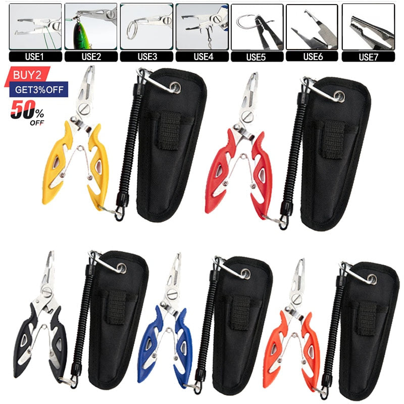 Multifunction Scissor Fishing Pliers