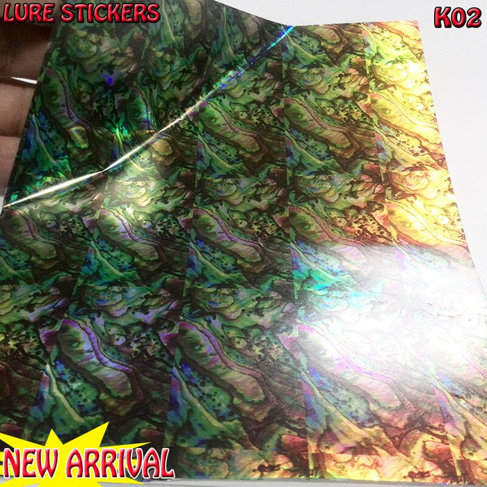 New Arrival Fish Skin Lure Stickers