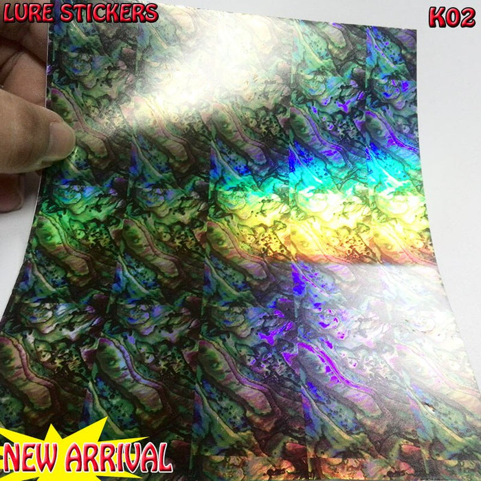 New Arrival Fish Skin Lure Stickers