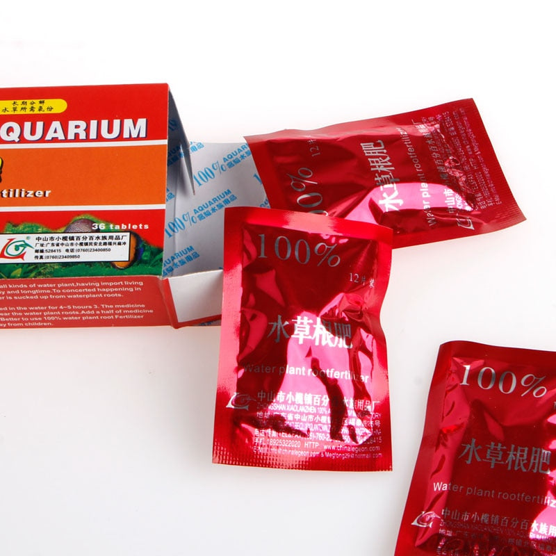 New 36pcs/Box Root Fertilizer for Water Plant Aquarium Fish Tank