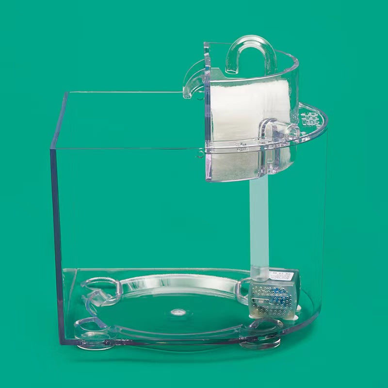 New Desktop Amphibious Mini Aquarium Beta Fish Tank With Water Filter