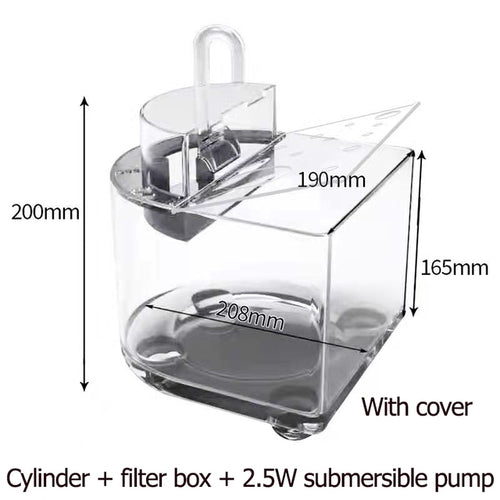 New Desktop Amphibious Mini Aquarium Beta Fish Tank With Water Filter