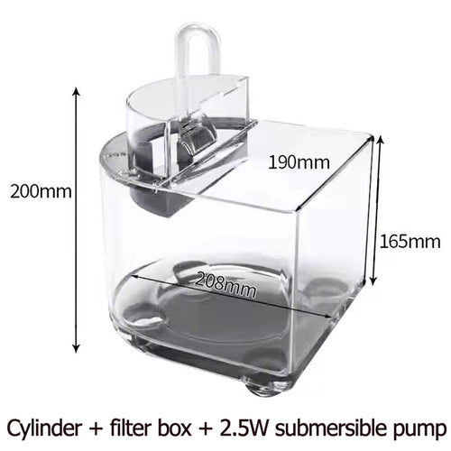 New Desktop Amphibious Mini Aquarium Beta Fish Tank With Water Filter