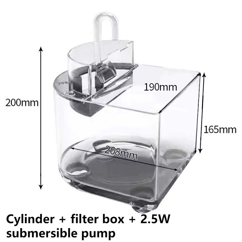 New Desktop Amphibious Mini Aquarium Beta Fish Tank With Water Filter