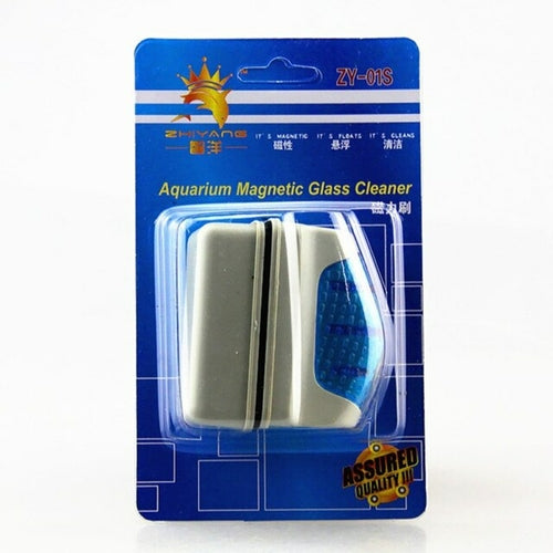 New Magnetic Aquarium Fish Tank Brushes, Glass Window Algae Cleaners,