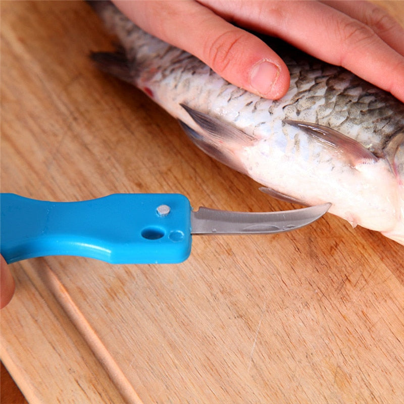 Fish Skin Remover Scaler Scraper Knife