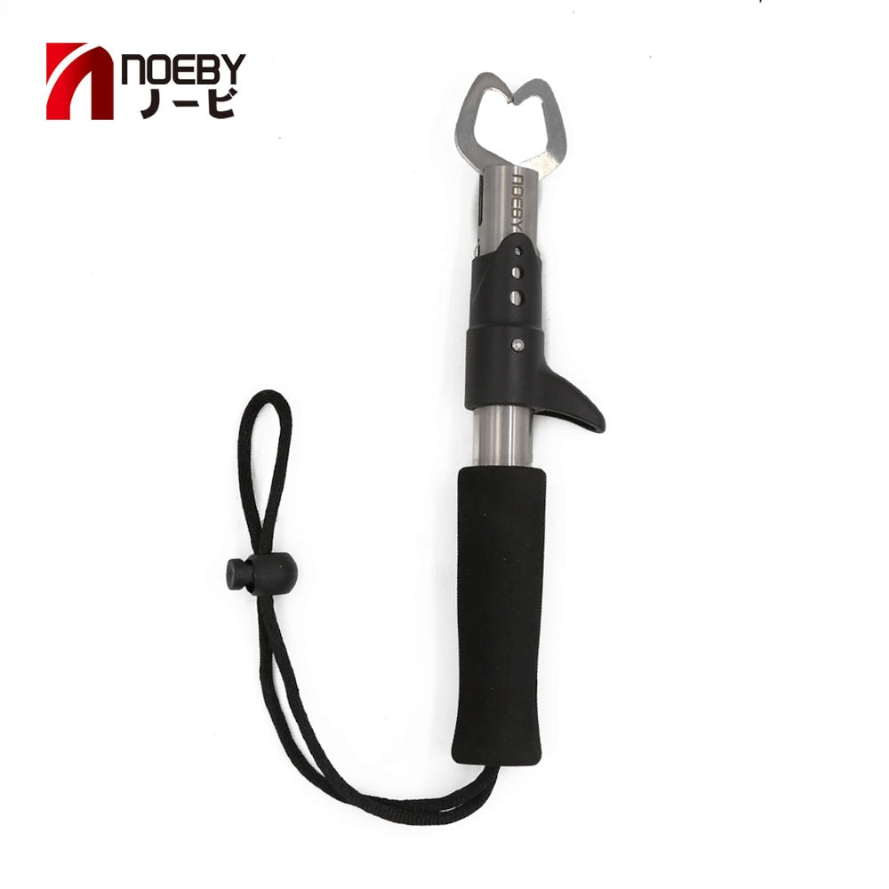 Noeby 22cm Fishing Gripper Portable Stainless Steel Fish Lip