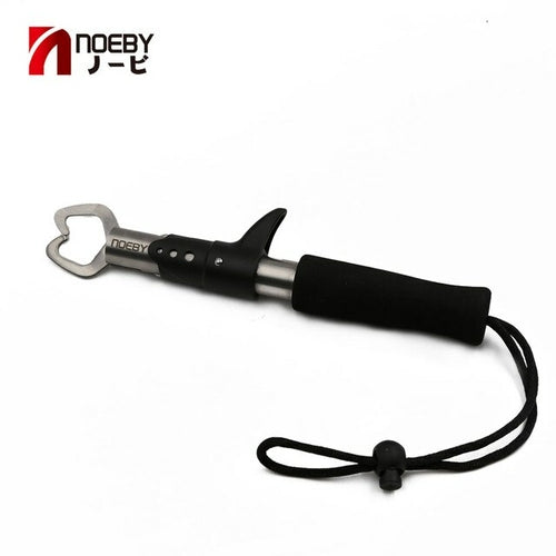 Noeby 22cm Fishing Gripper Portable Stainless Steel Fish Lip