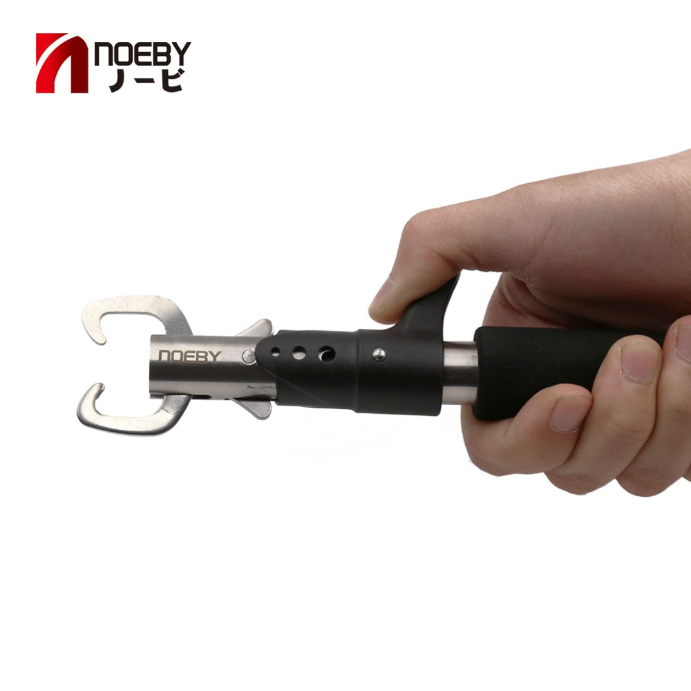 Noeby 22cm Fishing Gripper Portable Stainless Steel Fish Lip