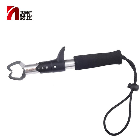 Noeby 22cm Fishing Gripper Portable Stainless Steel Fish Lip