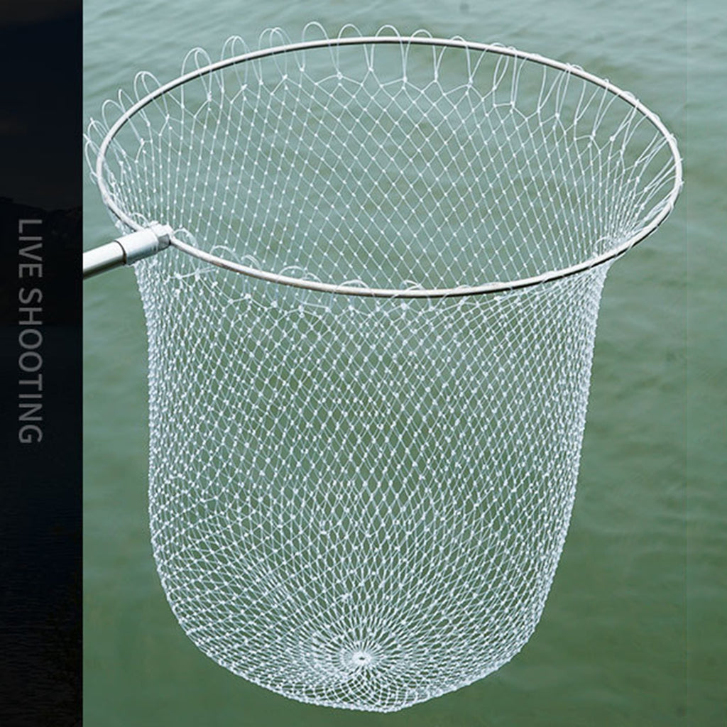 Double Line Braided Mesh Fishing Landing Net