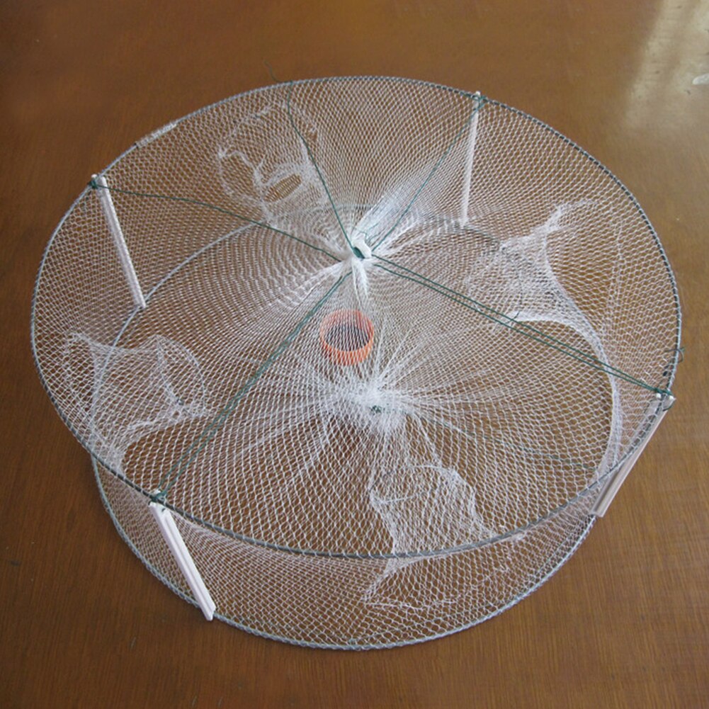 Outdoor Trap Minnow Round Foldable Shrimp