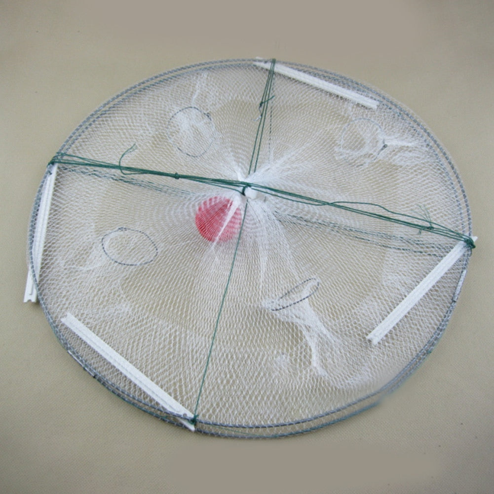 Outdoor Trap Minnow Round Foldable Shrimp