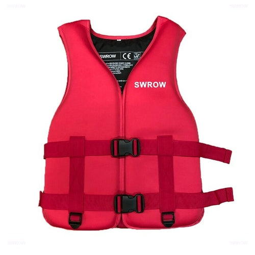 Outdoor Water Sports Rafting Neoprene Life Jacket For Children And