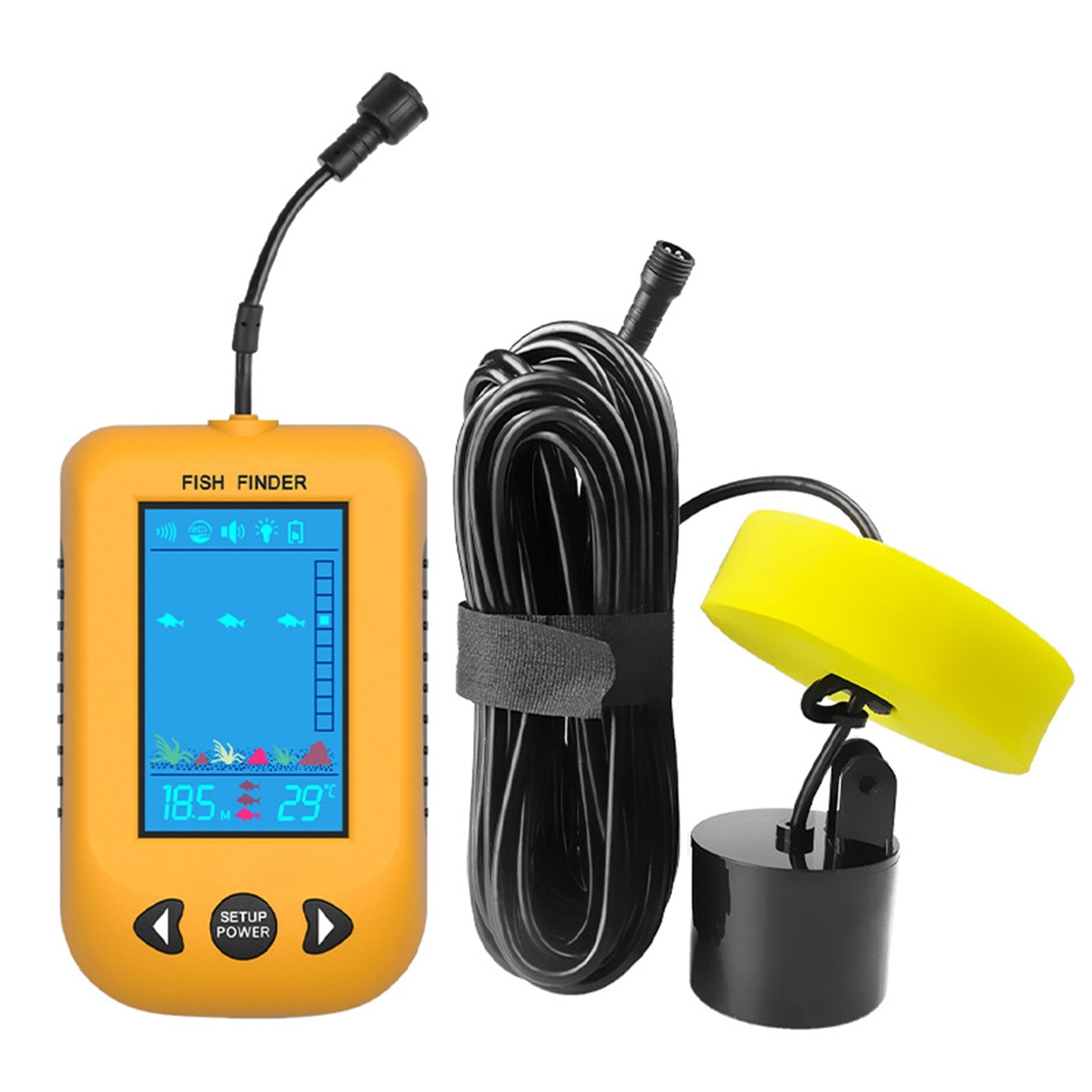 Portable Fish Finder Handheld Wired