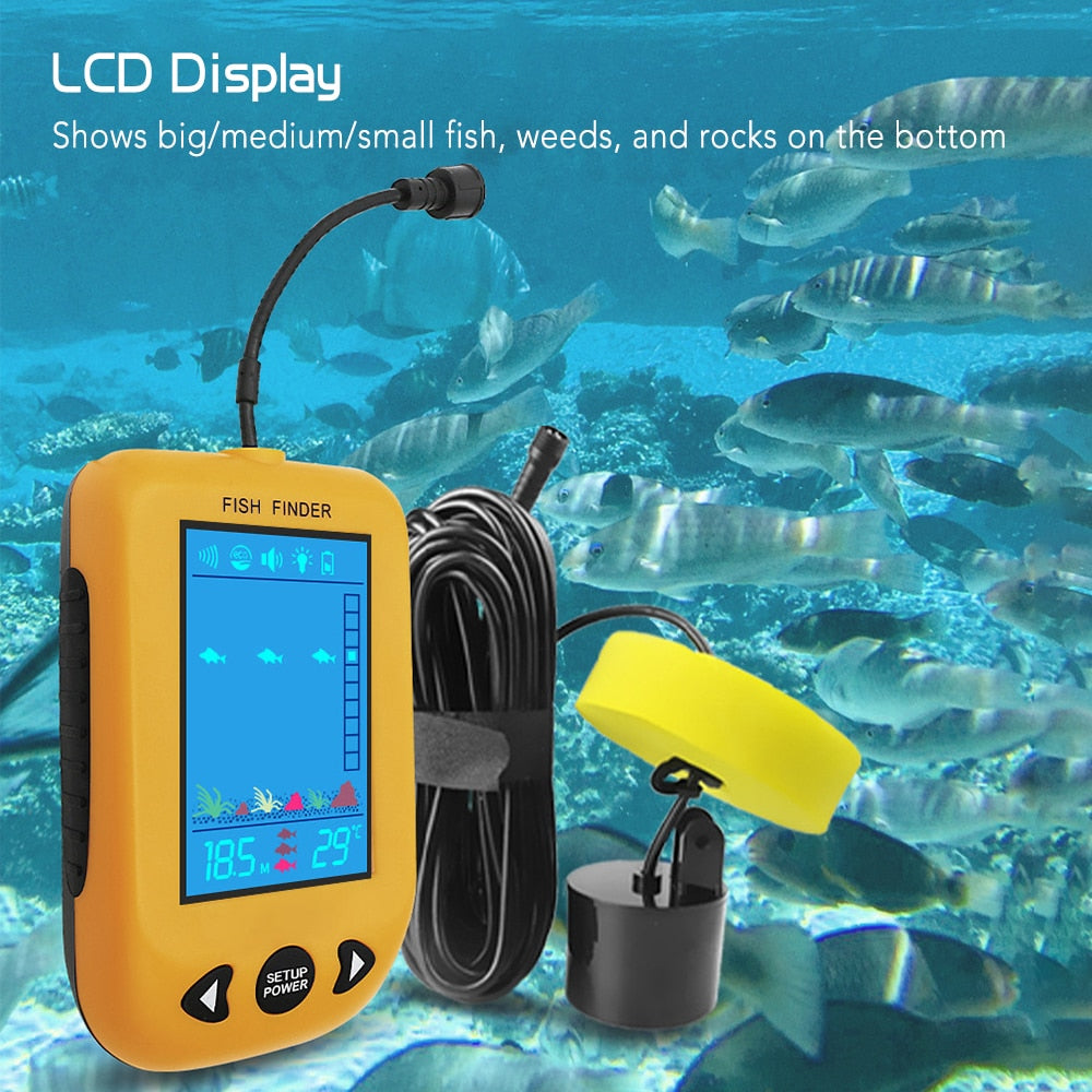 Portable Fish Finder Handheld Wired