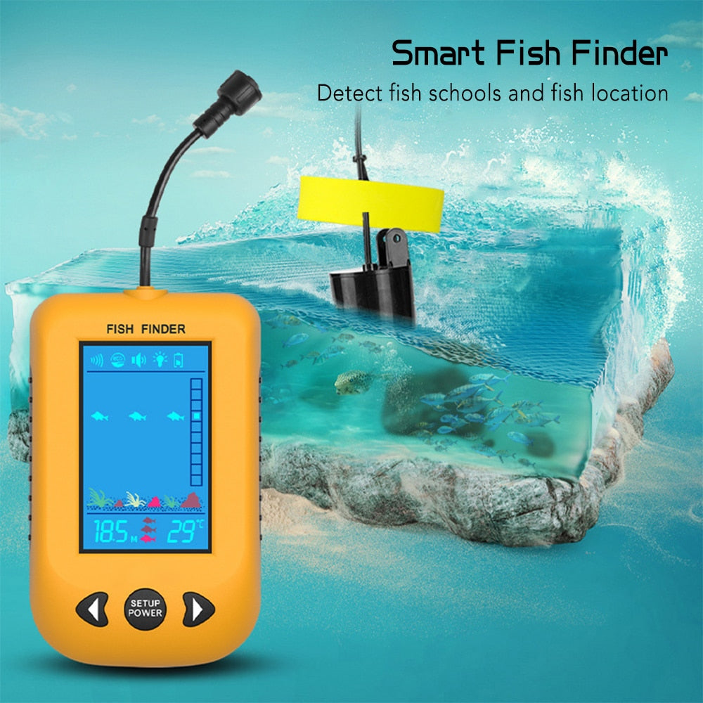 Portable Fish Finder Handheld Wired