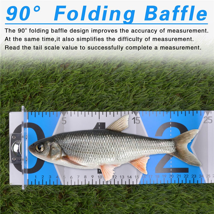 Portable Fishing Ruler Scale Fish